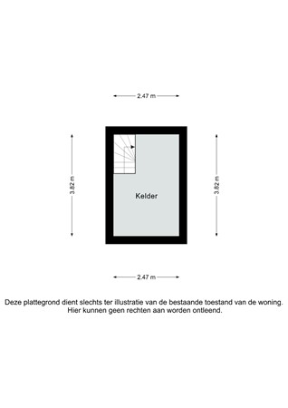 Plattegrond - Goswijnstraat 14, 6367 EB Voerendaal - Goswijnstraat 14 Voerendaal - Kelder 2D.jpg